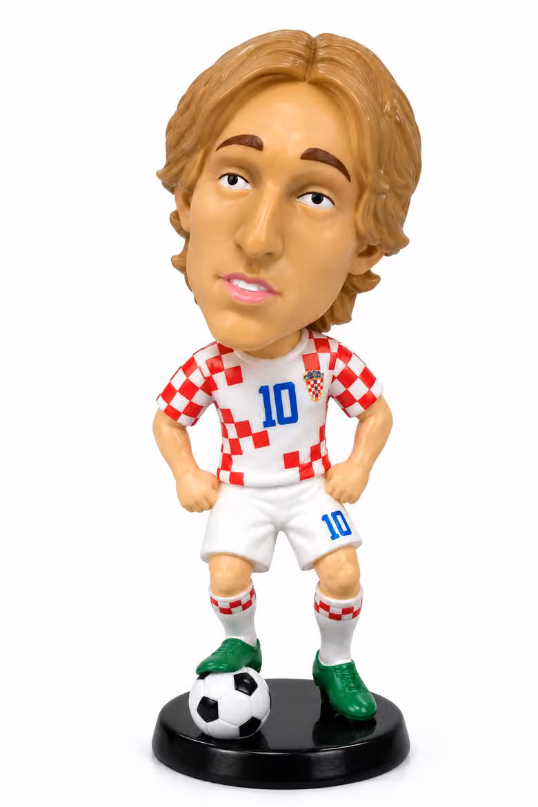 Luka Modrić – Kolekcionarska fudbalska figura Hrvatska #10